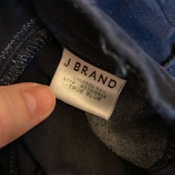 J Brand Cropped Rail Jeans - Picture 6 of 6